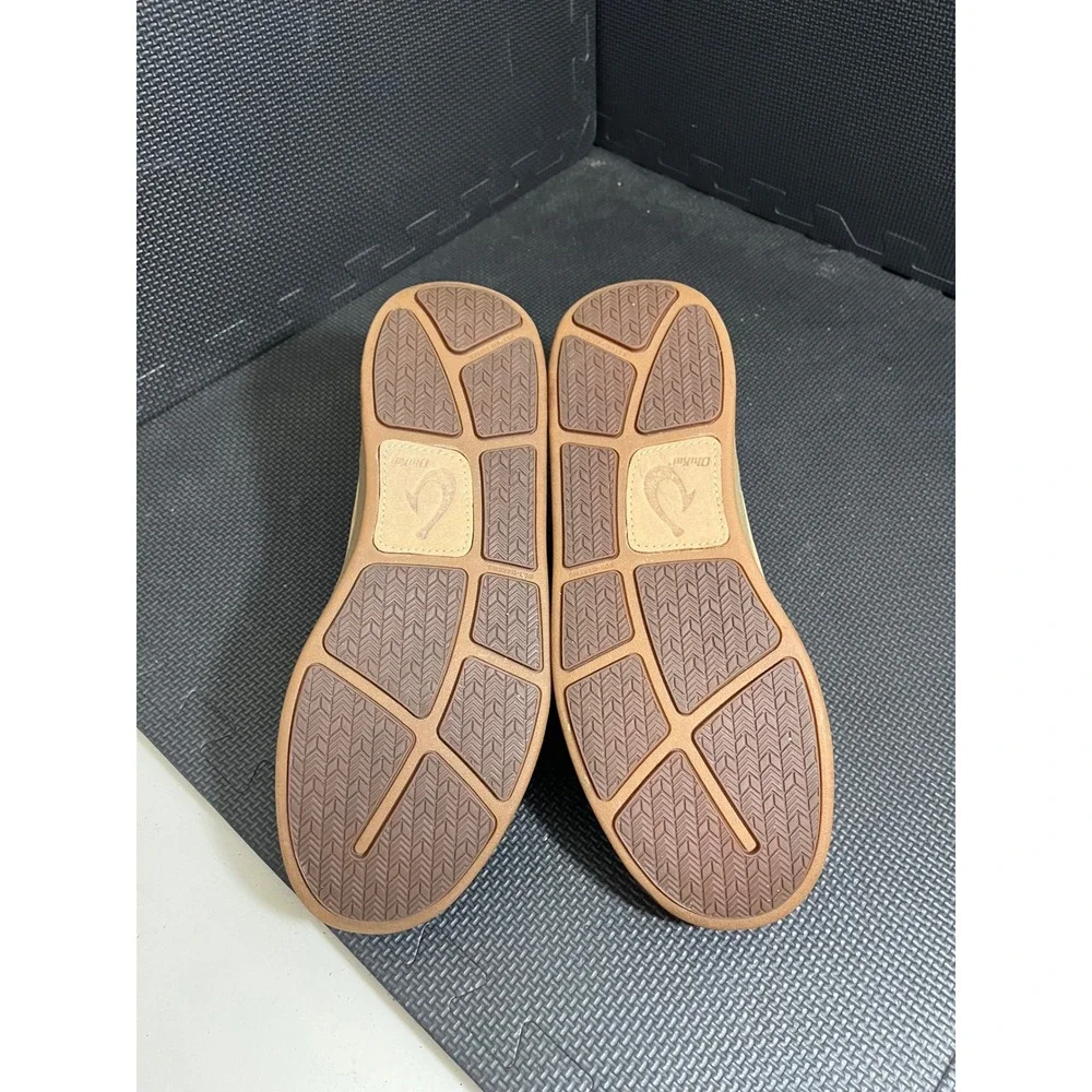 OluKai Loli'i Puki Men's Size 11 Tan‎ Leather Chukka Boots 10481-3434 Waterproof
